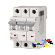 Автоматичний вимикач Eaton HL-C20/3 3Р 20А тип C 4.5 кА