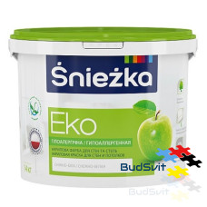 Sniezka EKO Гіпоалергенна акрилова фарба для стін і стель сніжно-біла 7 кг