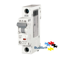 Автоматичний вимикач Eaton HL-C16/1 1Р 16А тип C 4.5 кА