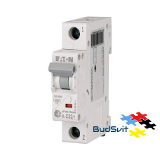 Автоматичний вимикач Eaton HL-C32/1 1Р 32А тип C 4.5 кА