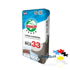Ансерглоб ВСХ-33 клей для плитки 25 кг