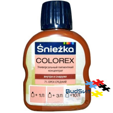 ŚNIEŻKA COLOREX (Снєжка Колорекс) - 71 горіх середній 100 мл