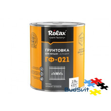 Ролакс грунтовка антікороззіонная алкідна «ГФ-021» біла 2,8 кг