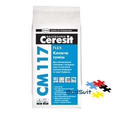 Ceresit СМ-117 "Flexible" Клей для плитки 5 кг