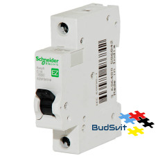Автоматичний вимикач 1P 20А, тип C 4.5 кА, Schneider Electric 