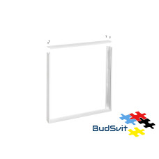 DELUX Рамка накладного монтажу до LED PANEL 42 біла