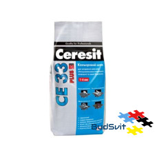 Затирка CERESIT CE 33 Plus 123 бежевий  2 кг