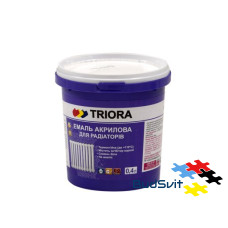 Емаль акрилова для радіаторів Triora 0,4 л (білий)