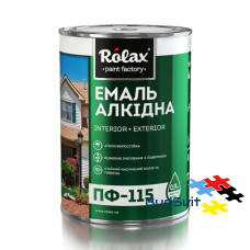 ROLAX Емаль ПФ-115 темно-сіра 2.8